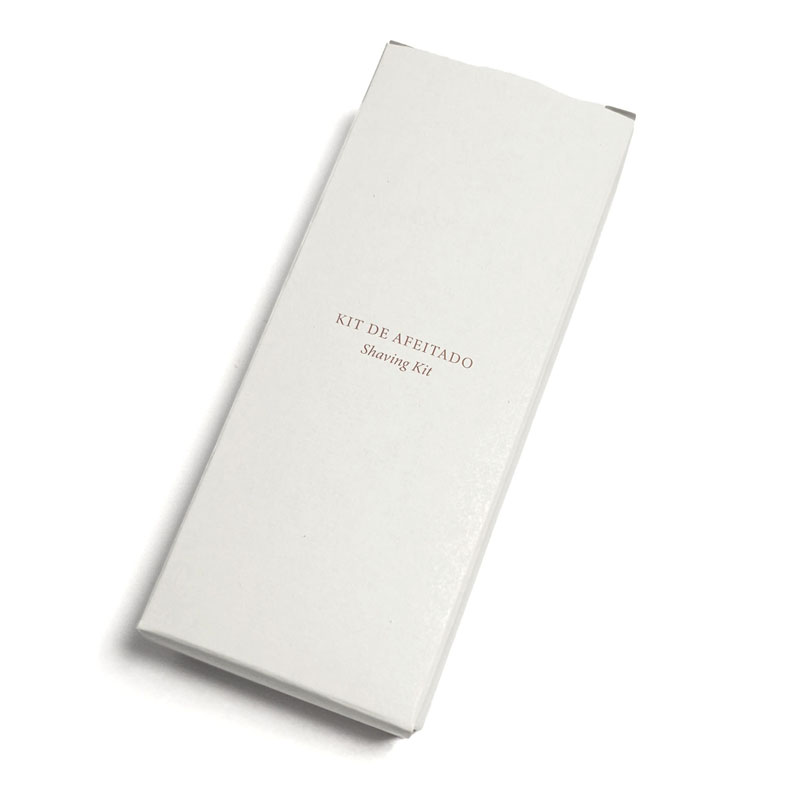 Estuche cartulina Kit de afeitar
